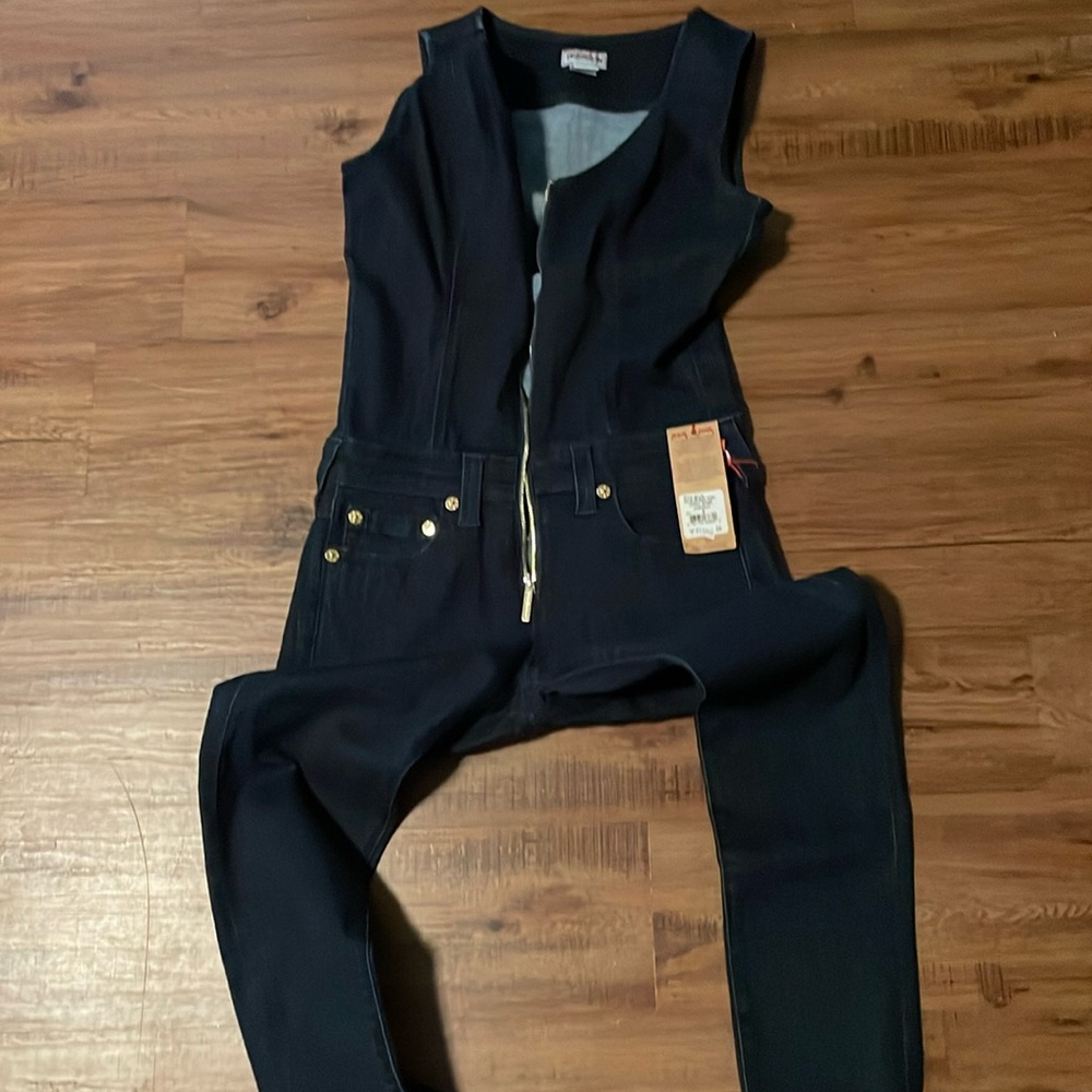 NWT true religion denim jumpsuit